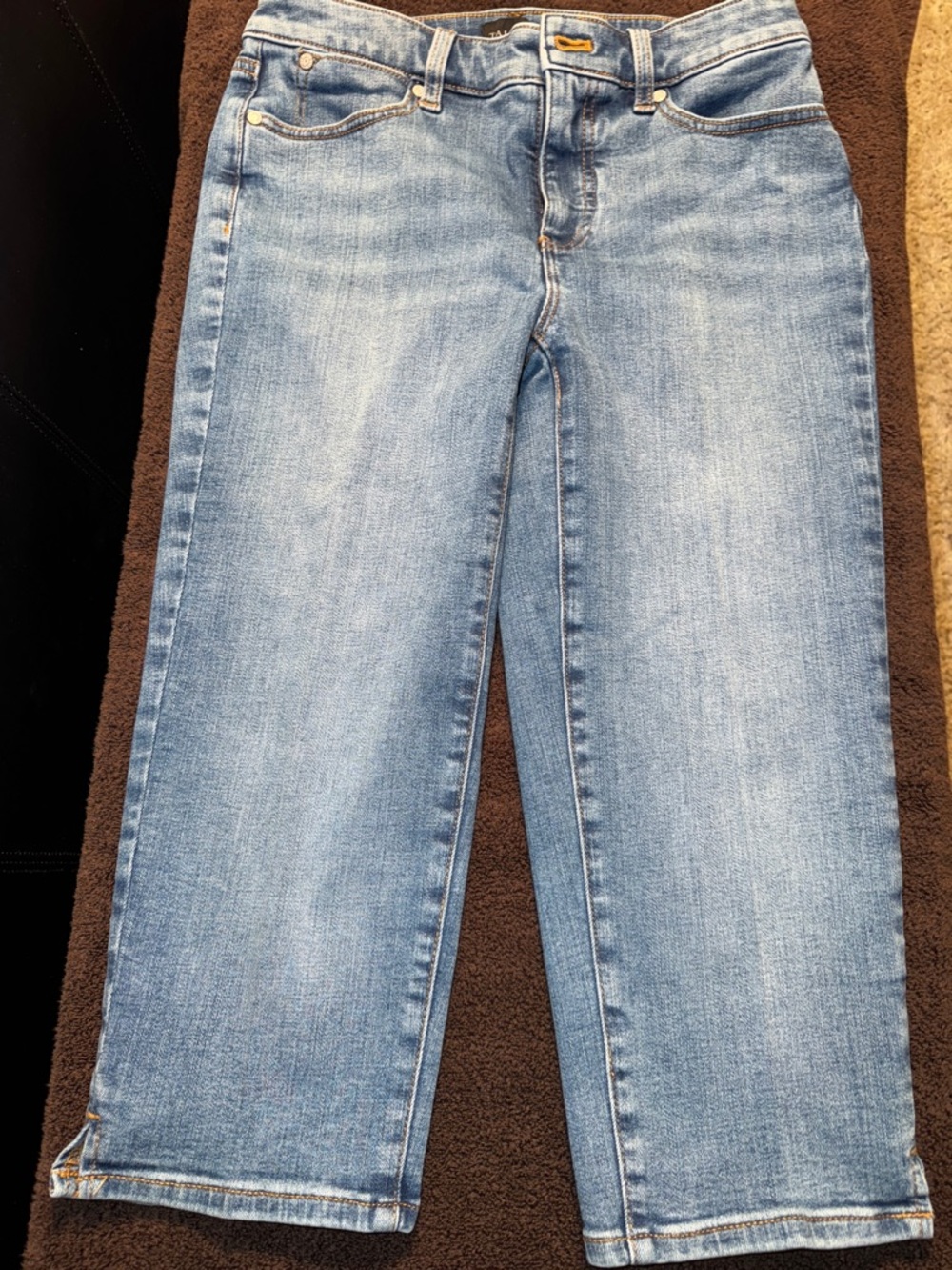Talbots denim Pedal pushers jeans (capris)